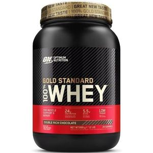 100% Whey Gold Standard 908gr  Double Rich Chocolade