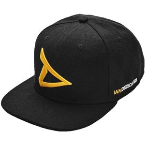 Dedicated Cap 1 stuk Zwart/Geel