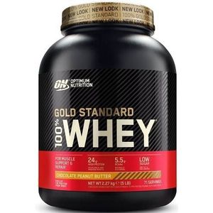 100% Whey Gold Standard 2270gr Chocolade Peanut