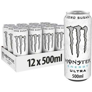 Monster Energy Ultra 12x 500ml White