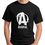 Animal - Basic Logo T-Shirt - Grijs
