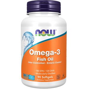 Omega-3 Fish Oil, Cholesterol-free 90softgels