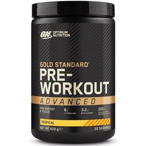 Pre Advanced Gold Standard 20servings Tropical