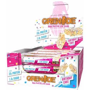 Grenade Protein Bars 12repen Birthday Cake