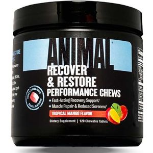 Animal Recover Chews 120chewables Tropical Mango