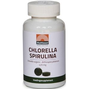 Chlorella Spirulina Mattisson 240tabl