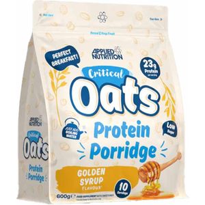 Applied Nutrition - Critical Oats Protein Porridge - 600gr - Golden Syrup