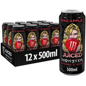 Monster Energy Juiced Bad Apple 12x 500 ml Bad Apple