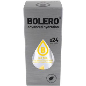 Bolero - Ice Tea - Citroen - Poeder voor Koude Drank - 24x8g