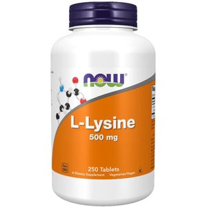 L-Lysine 500mg Now Foods 250tabl