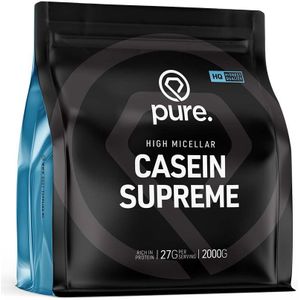 Caseine Eiwit Shake -Supreme 2000gr Vanille