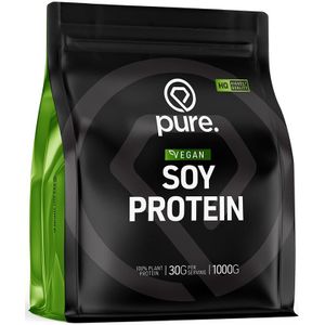 Soy Protein (Soja Eiwit) 1000gr Aardbei