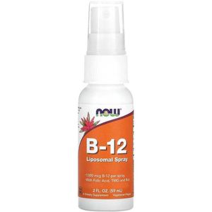 NOW Foods - Vitamine B12 Liposomale Spray - 59ml - Multivitaminen