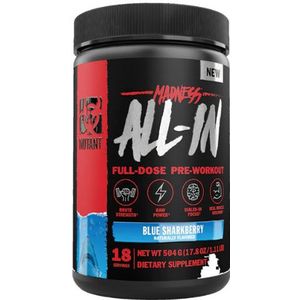 Mutant Madness All-In 18servings Blue Sharkberry