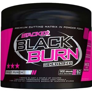 Black Burn Micronized 300gr Fruit Punch