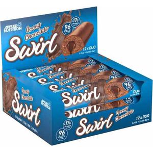 Applied Swirl Bar 12x 60gr Gooey Chocolate