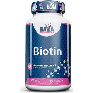 Biotin 500mcg Haya Labs 60caps