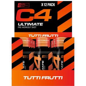 C4 Ultimate Pre-Workout Shot 12x 60ml