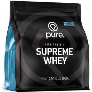 Supreme Whey Protein - Eiwitten - 2000gr Naturel