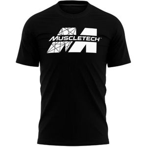 Muscletech Logo Shirt Maat L Zwart