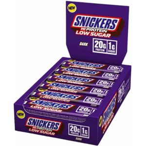 Snickers Dark Low Sugar High Protein Bar 12 repen
