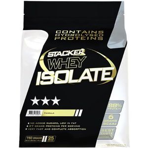 Whey Isolate Stacker 750gr Vanille