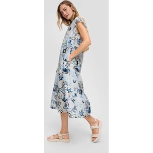 s.Oliver Zomerjurk  blauw / zwart / wit