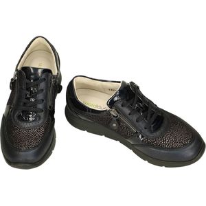 Waldlaufer - K-Jenny - Sneakers - Donkerblauw - Extra Brede Damesschoenen