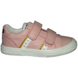 Develab - Lage Schoen - Roze - Leder - Klittenbanden - Uitneembaar Voetbed