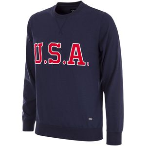 COPA - USA 1934 Retro Voetbal Trui - Blauw - Heren