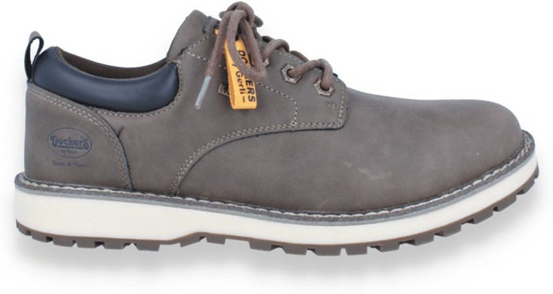 Dockers - Vrijetijdsschoen - Donkerbruin - Veterschoenen met Koude Voering