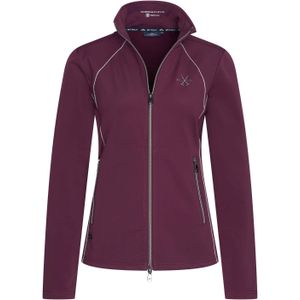 Hv Polo - Sweat Cardigan Hvpalice - Dark Berry - M (38)