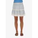 Superdry - Printed Lace Trim - Korte Rok