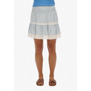 Superdry - Printed Lace Trim - Korte Rok