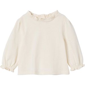 Babyset - Karamel - 2-delig - T-shirt met Lange Mouwen en Salopet