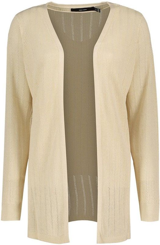 Vero Moda - Newlexsun Stitch - Cardigan - Beige - Gebreid
