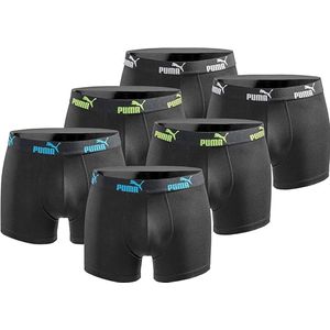 Puma - Basic - Boxershorts - Zwart - 6-pack