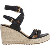 Wayna Straps - Hoge Plateau Sandalen - Meerdere Bandjes - Metal Gespsluitingen