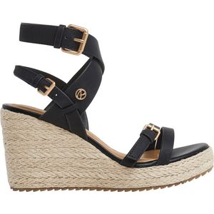 Wayna Straps - Hoge Plateau Sandalen - Meerdere Bandjes - Metal Gespsluitingen