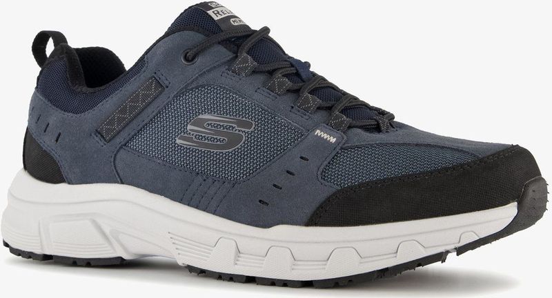 Skechers heren Oak Canyon Wandelschoen, Blauw, 40 EU