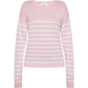 usha - Pullover - Gestreept - Met Ronde Hals - Lange Mouwen