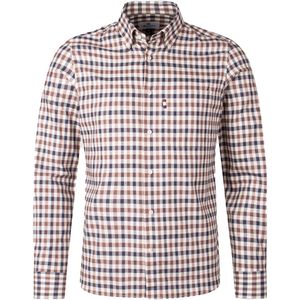 Aquascutum - Club Check - Overhemd - Lange Mouwen - Regular Fit - 100% Katoen
