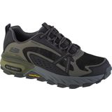 Skechers - Max Protect - Wandelschoenen - Zwart - Leer/Synthetisch