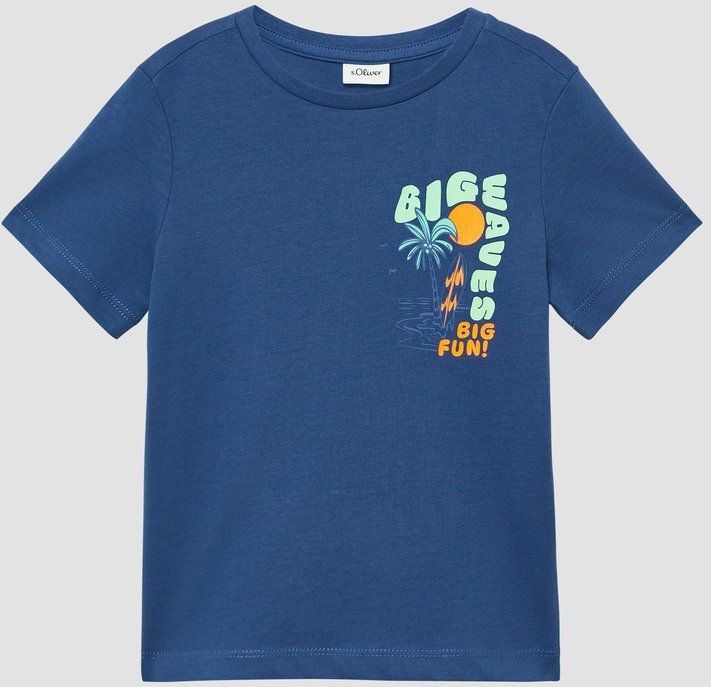 s.Oliver - T-Shirt - Regular Fit - Katoenen Jersey