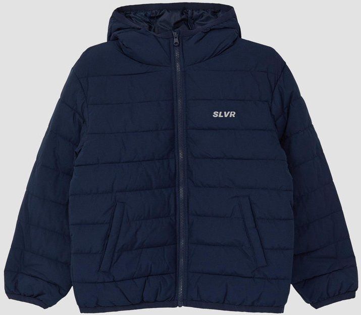 s.Oliver RED LABEL - Gewatteerd Jack - Regular Fit - Reflecterende Print