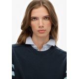Superdry - Relaxed Stripe Knitted - Trui