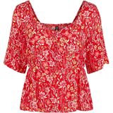 PCSANDY - SS TOP BC - Poppy Red - Tops