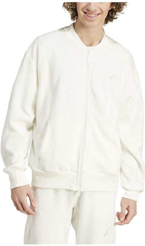 Adidas - Elevated All Szn Terry Loop - Bomberjack - Wit