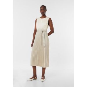 COMMA Cocktailjurk  crème