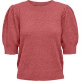 Only - ONLRICA LIFE - Gebreide Trui - Mineral Red - 2/4 Pullover